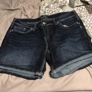 Silver jeans-plus size
